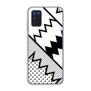 Pop Art #5: Samsung Galaxy A03s Transparant Hoesje