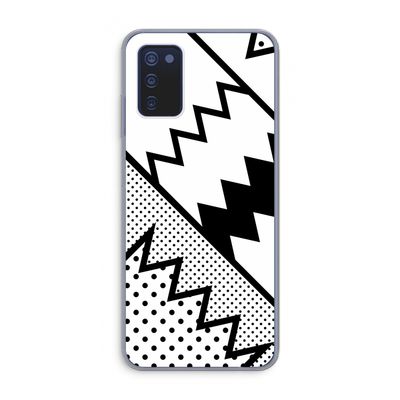 Pop Art #5: Samsung Galaxy A03s Transparant Hoesje