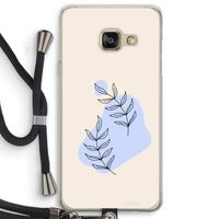 Leaf me if you can: Samsung Galaxy A3 (2016) Transparant Hoesje met koord