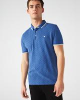 Jack & Jones Jprpaulos Play Aop Blu. Ss Polo Poloshirts Bright Cobalt New