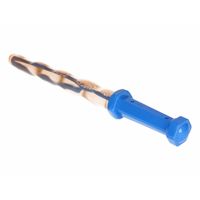 Bellenblaas zwaard blauw/oranje 37 cm   - - thumbnail
