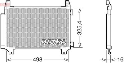 Airco condensor DCN50028