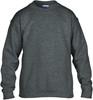 Gildan G18000K Heavy Blend™ Youth Crewneck Sweatshirt - Dark Heather - XS (104/110)