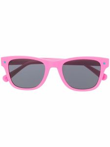 Chiara Ferragni lunettes de soleil à monture carrée - Rose