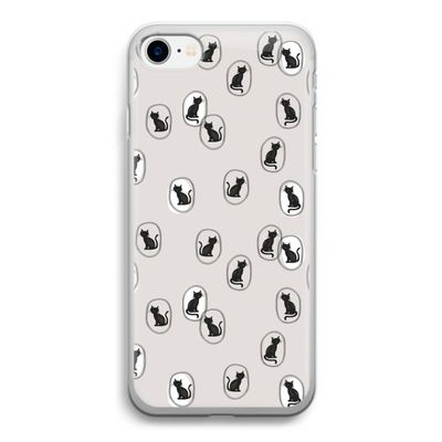 Miauw: iPhone SE 2020 Transparant Hoesje