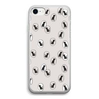 Miauw: iPhone SE 2020 Transparant Hoesje