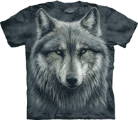 T-Shirt Mountain Artwear Warrior Wolf L