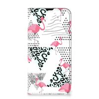 iPhone 14 | Hoesje maken | Flamingo Triangle