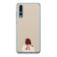 I drink wine: Huawei P20 Pro Transparant Hoesje