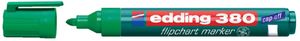 Edding 380 markeerstift 1 stuk(s) Fibre tip Groen