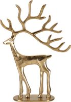 Reindeer Standing 31 cm Goud - Nampook - thumbnail