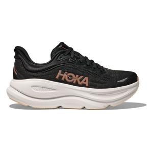 Hoka Bondi 9 hardloopschoenen black/rose gold dames 39 1-3