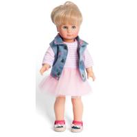 Heless Poppenjurk met giletje, 35-45 cm