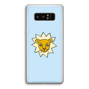 Kleine leeuw: Samsung Galaxy Note 8 Transparant Hoesje