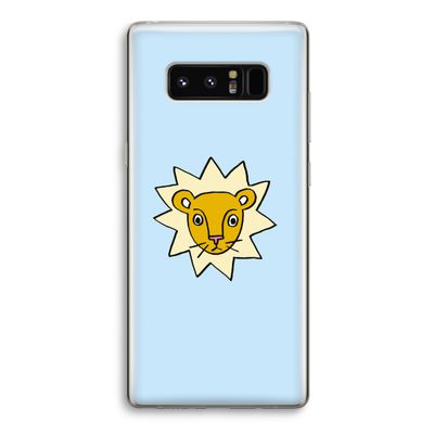 Kleine leeuw: Samsung Galaxy Note 8 Transparant Hoesje