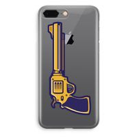 Pew Pew Pew: iPhone 8 Plus Transparant Hoesje
