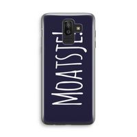 Moatsje!: Samsung Galaxy J8 (2018) Transparant Hoesje