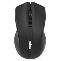 Wireless muis Nilox MOWI1001 1600 DPI Zwart