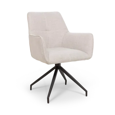 Armstoel Maxime - Crazy Lichtgrijs