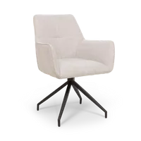 Armstoel Maxime - Crazy Lichtgrijs - thumbnail