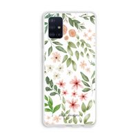 Botanical sweet flower heaven: Galaxy A51 4G Transparant Hoesje