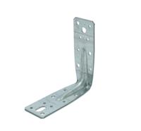 Gebr. Bodegraven hoekanker met ril - 125x125 mm - verzinkt