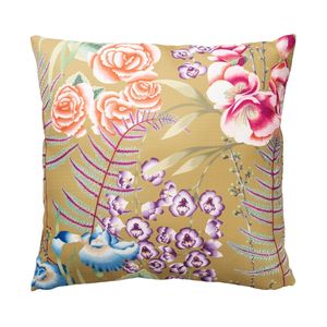 Harlequin - Kussen Amaryllis Coral Lagoon Ochre Outdoor - 65x65 cm