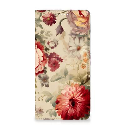 Smart Cover voor Samsung Galaxy S23 Bloemen Smart Cover voor Samsung Galaxy S23 Bloemen