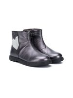 Camper Kids bottines à applique cœur - Gris