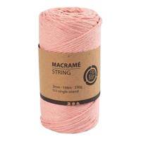 Creativ Company Macrame Koord Roze, 198m - thumbnail