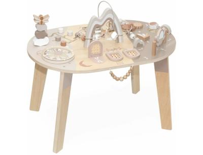 Label Label Nougat Houten Activiteitentafel