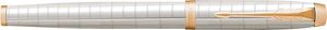 Parker IM Premium roller, fijn, in giftbox, Pearl (wit/goud)