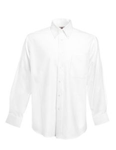 Fruit of the Loom F600 Men`s Long Sleeve Oxford Shirt