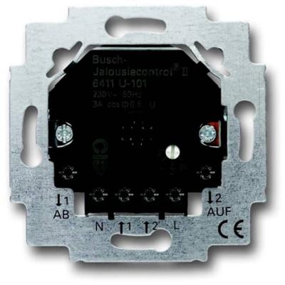 Busch-Jaeger 2CKA006410A0377 Inzetstuk Zwart 1 stuk(s)