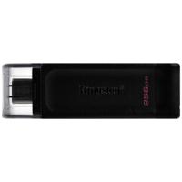 Kingston DataTraveler 70 USB-stick Retail 256 GB Zwart DT70/256GB USB-C - thumbnail