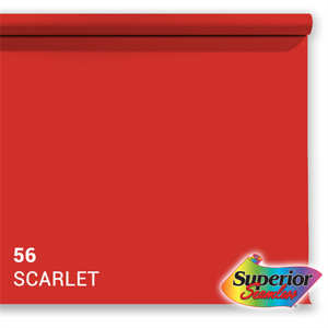 Superior Achtergrondpapier 56 Scarlet 1,35 x 11m