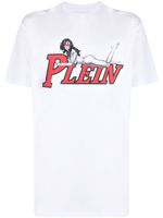 Philipp Plein t-shirt à logo imprimé - Blanc - thumbnail