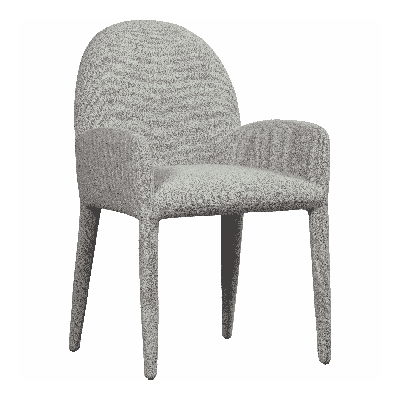 vtwonen Eetkamerstoel 'Elegance' Bouclé, kleur Greige