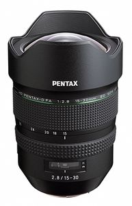 Pentax HD -D FA 15-30mm F2.8 ED SDM WR SLR Ultra-groothoeklens Zwart