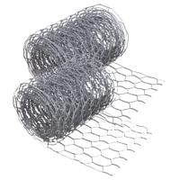 Rayher Kippengaas - 2x - 245 x 10 cm - Gaasdraad - Creatief hobby materiaal