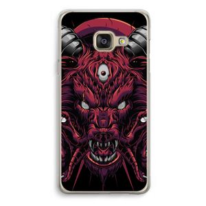 Hell Hound and Serpents: Samsung Galaxy A3 (2016) Transparant Hoesje