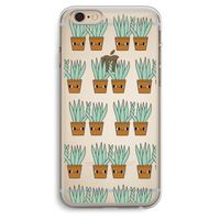 Sansevieria: iPhone 6 Plus / 6S Plus Transparant Hoesje