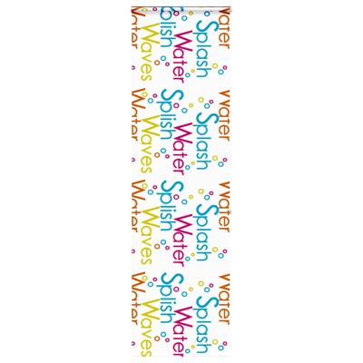 Doucherolgordijn met cassette 70x240 cm stofbreedte 66 cm