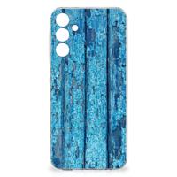 Samsung Galaxy A16 | Bumper Hoesje | Wood Blue