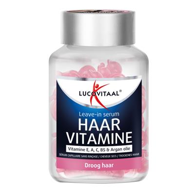 Lucotivaal Vitamine Leave-in Serum Droog Haar 25Capsules