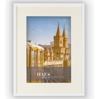Haes Deco Fotolijst Berlin wit met passepartout voor foto formaat 20x30 en 30x40 - SP12240