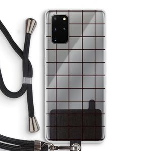Rooster: Samsung Galaxy S20 Plus Transparant Hoesje met koord