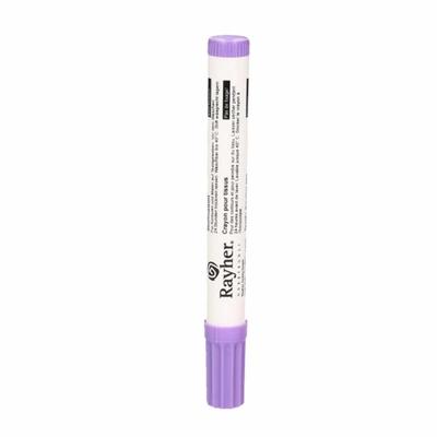 Rayher hobby textielstift - dikke punt - lila paars - 2-4 mm - Tekenen/knutselen