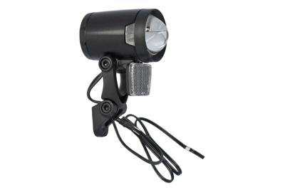 Herrmans Led fr.light h- black pro dynamo on/off