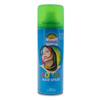 Carnaval verkleed haar verf/spray groen 111 ml